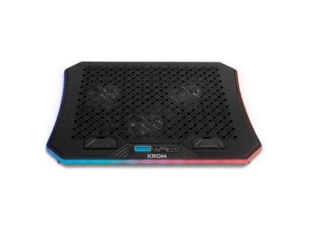 Stolik do Laptopa z Wentylatorem Krom NXKROMKOOLER RGB 19"