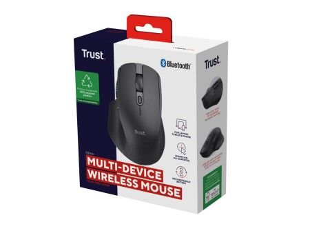 Myszka Trust 24820 Czarny 3200 DPI