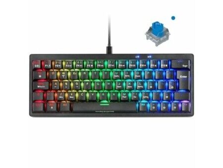 Klawiatura do Gier/ OR: Klawiatura Gamingowa Mars Gaming MKMINIPROBES Czarny Qwerty US