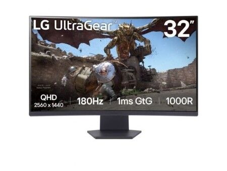 Monitor LG 32GS60QC-B Quad HD 32" 144 Hz 50 - 60 Hz 180 Hz