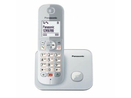 Telefon Bezprzewodowy Panasonic KXTG6851SPS 1,8" LCD Srebrzysty