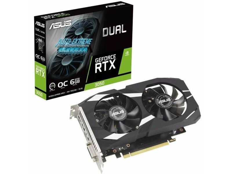 Karta Graficzna Asus Dual GeForce Nvidia GeForce RTX 3050 6 GB GDDR6