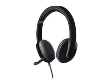 Słuchawki z Mikrofonem Gaming Logitech 981-000480 Czarny
