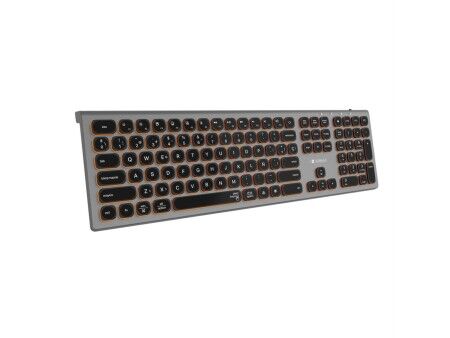 Klawiatura Bluetooth Subblim SUBKB-3MIE310 Szary Qwerty Hiszpańska