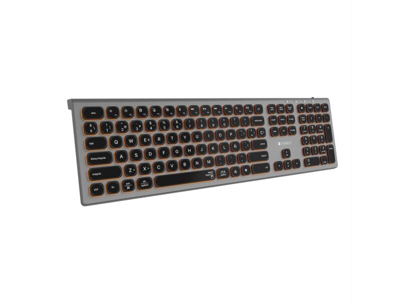 Klawiatura Bluetooth Subblim SUBKB-3MIE310 Szary Qwerty Hiszpańska