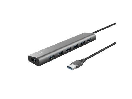 HUB USB Trust 24967 Szary Srebrzysty (1 Sztuk)