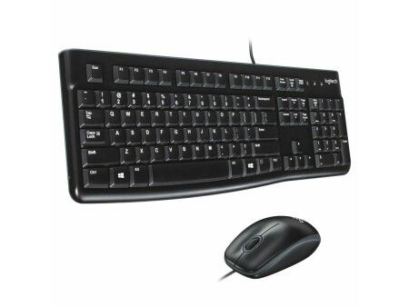 Klawiatura i Myszka Logitech 920-002547 Czarny portugalski QWERTY