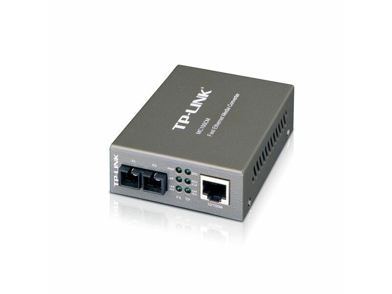 Konwerter od RJ45 do Fiber Optics TP-Link MC100CM 100 Mbps Szary