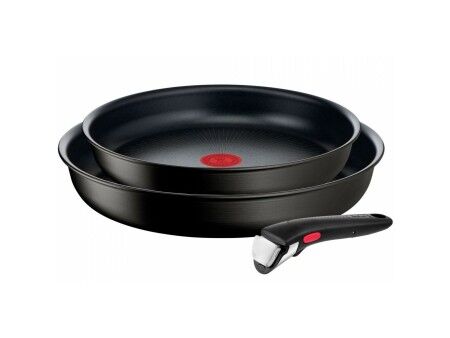 Zestaw Patelni Tefal INGENIO UNLIMITED Ø 22 cm Ø 26 cm Czarny