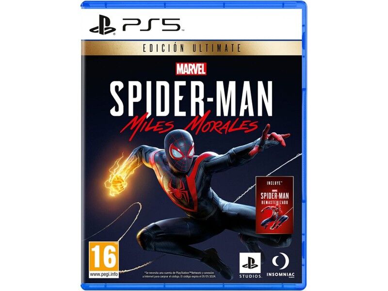 Gra wideo na PlayStation 5 Sony MARVEL SPIDERMAN MILES MORALES ULT ED