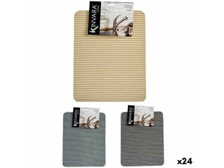 Mata antypoślizgowa Kinvara SJ-A106 Plastikowy 40 x 1 x 32 cm (24 Sztuk)