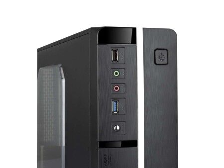 Miniwieża Micro ATX z Zasilaniem TooQ TQC-3005U3 Slim USB 3.0 Czarny 500 W