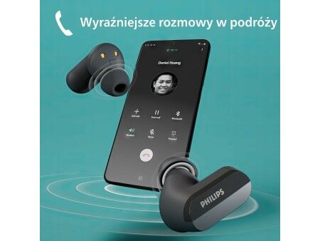 Słuchawki Philips TAT3508BK/00 Czarny (1 Sztuk)