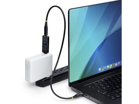 Adapter USB-C Startech POWER TESTER