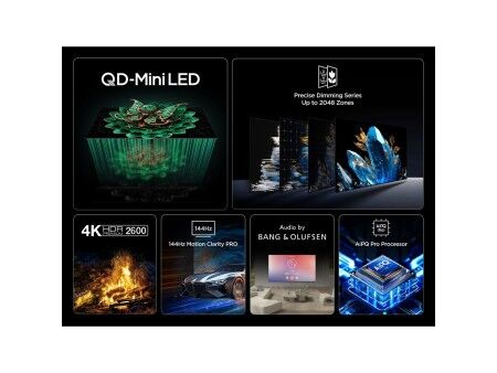 Smart TV TCL 65C7K 65" 4K Ultra HD HDR QD Mini LED