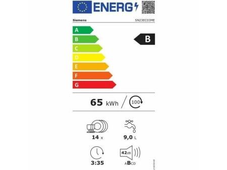 Zmywarka Siemens AG Czarny 60 cm