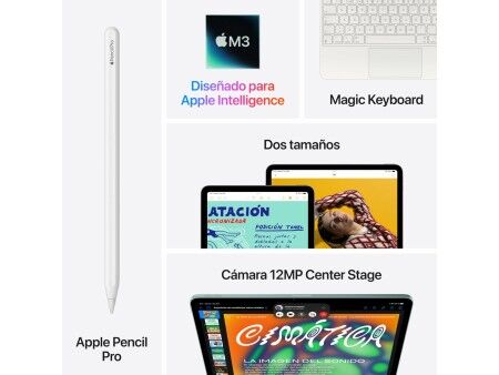 Tablet Apple MCNL4TY/A 13" 8 GB RAM 128 GB Purpura M3