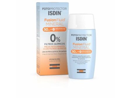 Krem Przeciwsłoneczny do Twarzy Isdin Fotoprotector Fusion Fluid Mineral SPF 50+ 50 ml