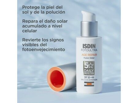 Krem Przeciwsłoneczny do Twarzy Isdin Fusion Water Magic Glow Spf 50 50 ml