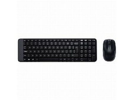 Klawiatura i Myszka Logitech 920-003168 Czarny QWERTY
