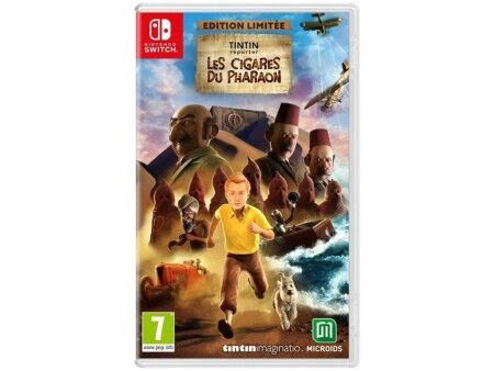 Gra wideo na Switcha Microids Tintin Reporter : Les Cigares du Pharaon