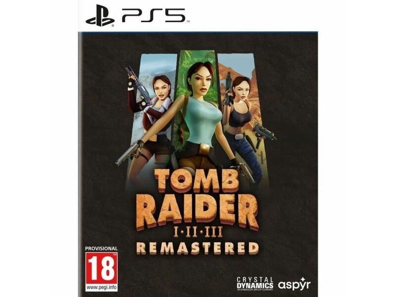 Gra wideo na PlayStation 5 Just For Games Tomb Raider I-III Remastered Starring Lara Croft (FR)