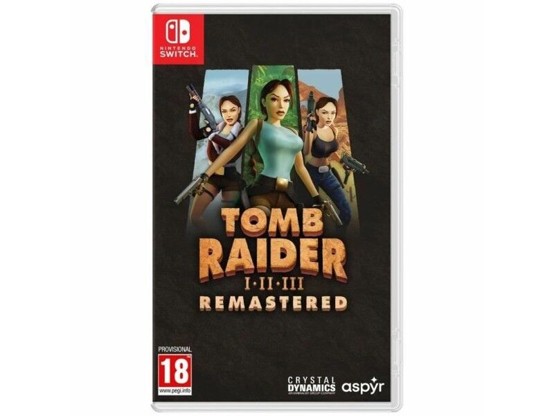 Gra wideo na Switcha Just For Games Tomb Raider I-III Remastered Starring Lara Croft