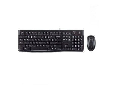 Klawiatura Logitech Desktop MK120 Czarny Francuski AZERTY AZERTY