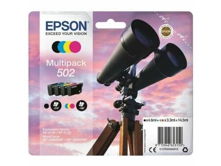 Oryginalny Wkład Atramentowy Epson Multipack 502 Wielokolorowy