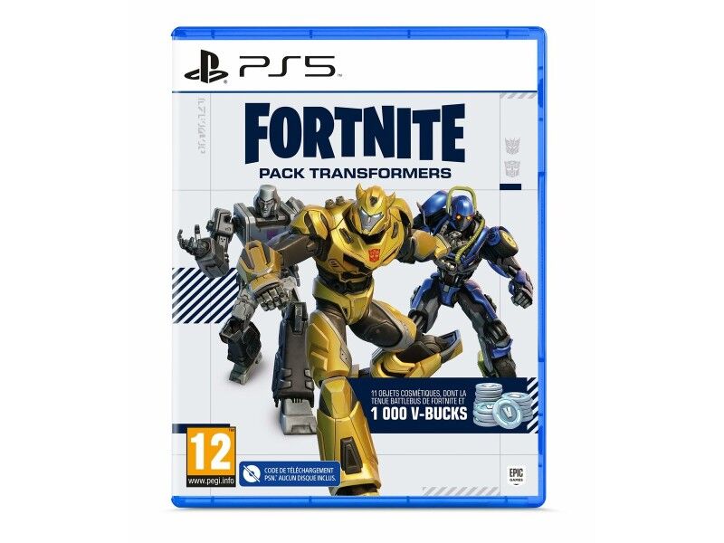 Gra wideo na PlayStation 5 Fortnite Pack Transformers (FR) Pobierz kod