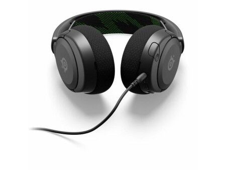 Słuchawki z Mikrofonem SteelSeries ARCTIS NOVA 1X Czarny Czarny/Zielony