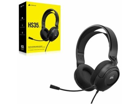 Słuchawki z Mikrofonem Corsair HS35 v2 Czarny