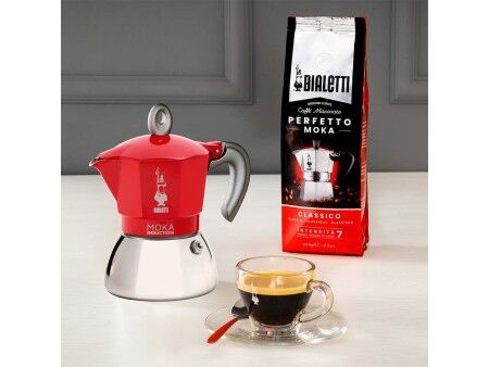 Włoska Kafeterka Bialetti Moka Induction rouge Metal