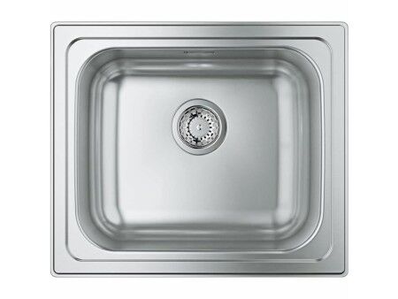 Kran jednouchwytowy Grohe 31719SD0 Stal nierdzewna Prostokątny