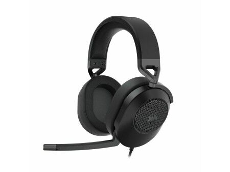 Słuchawki z Mikrofonem Corsair HS65 SURROUND Czarny