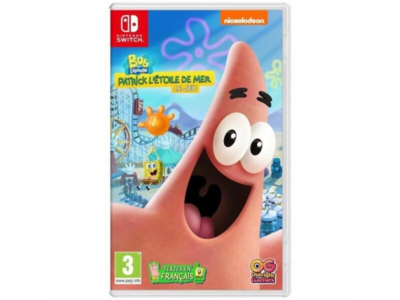 Gra wideo na Switcha Bandai Namco Bob L'éponge : Patrick l'Étoile de Mer