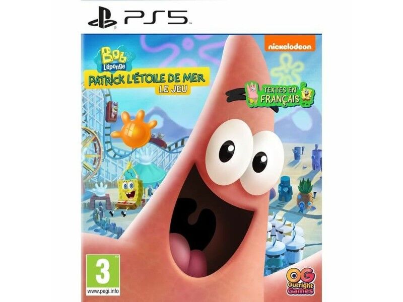 Gra wideo na PlayStation 5 Bandai Namco Bob L'éponge : Patrick l'Étoile de Mer