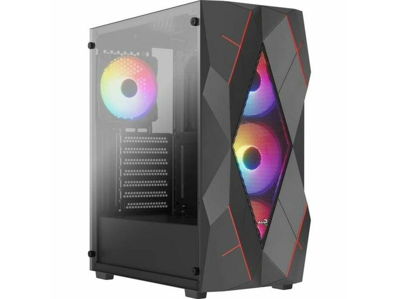 Semi Wieża ATX Aerocool Czarny