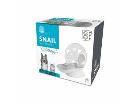 Poidło MPETS Snail Biały 2,8 L