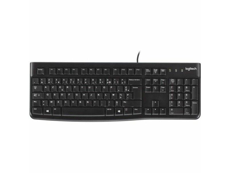Klawiatura Logitech K120 Czarny Francuski AZERTY