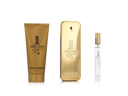 Zestaw Perfum dla Mężczyzn Paco Rabanne 1 Million EDT 3 Części
