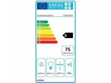 Okap konwencjonalny Continental Edison 60 cm
