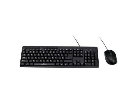 Klawiatura i Myszka Bluestork BSPACKFIRSTII Czarny Francuski AZERTY