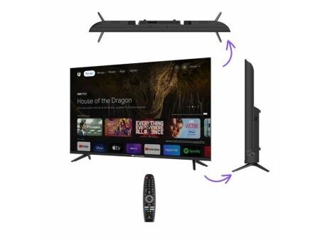 Smart TV Continental Edison Celed43sgqld24b6 4K Ultra HD 43" QLED