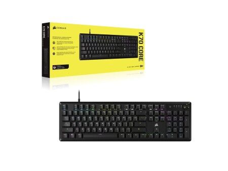 Klawiatura Corsair K70 CORE Czarny Francuski AZERTY