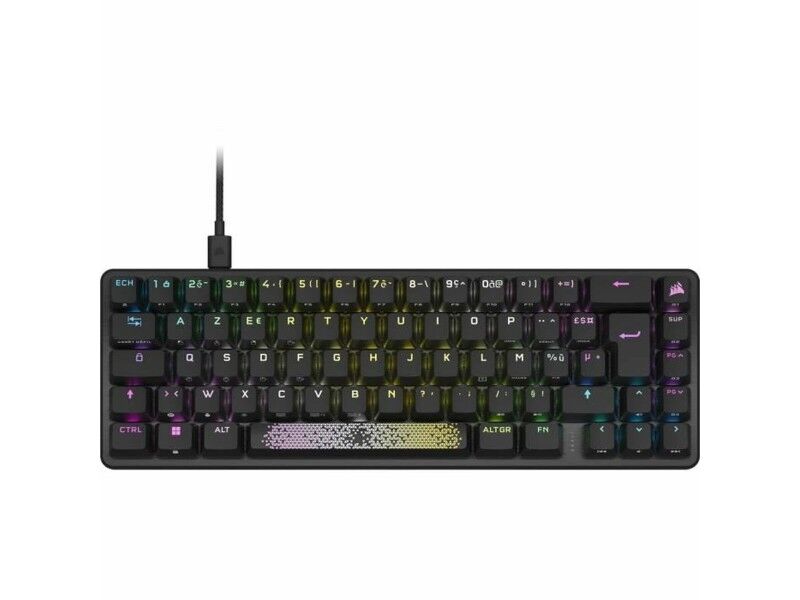 Klawiatura Corsair K65 PRO MINI Czarny Francuski AZERTY