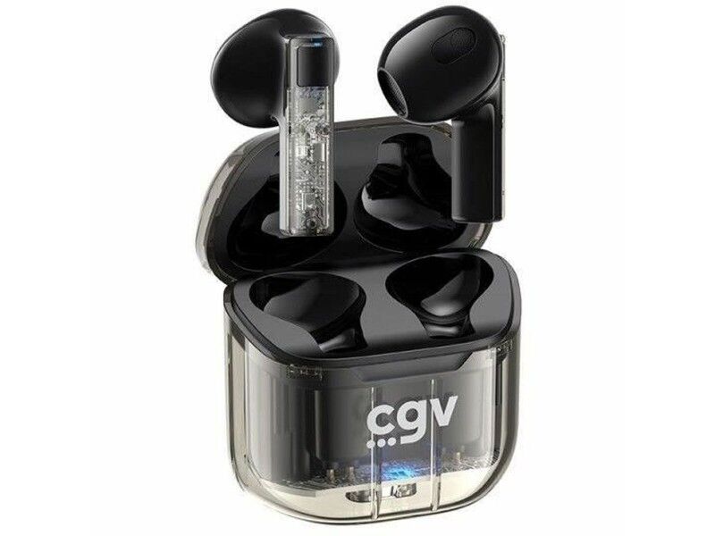 Słuchawki bezprzewodowe z etui ładującym CGV URBAN GHOST Czarny