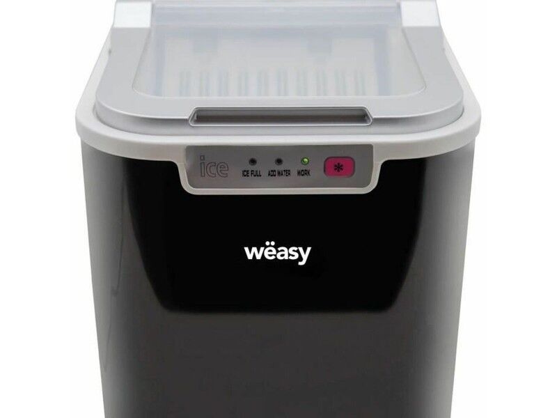 Kostkarka do Lodu Wëasy P1314E 2,2 L Czarny Ceramika