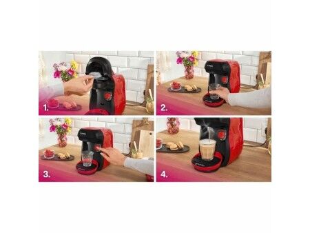 Ekspres do Kawy na Kapsułki BOSCH TAS103E Czarny rouge 1400 W 700 ml