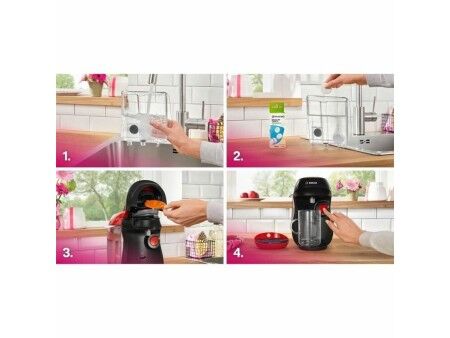 Ekspres do Kawy na Kapsułki BOSCH TAS103E Czarny rouge 1400 W 700 ml